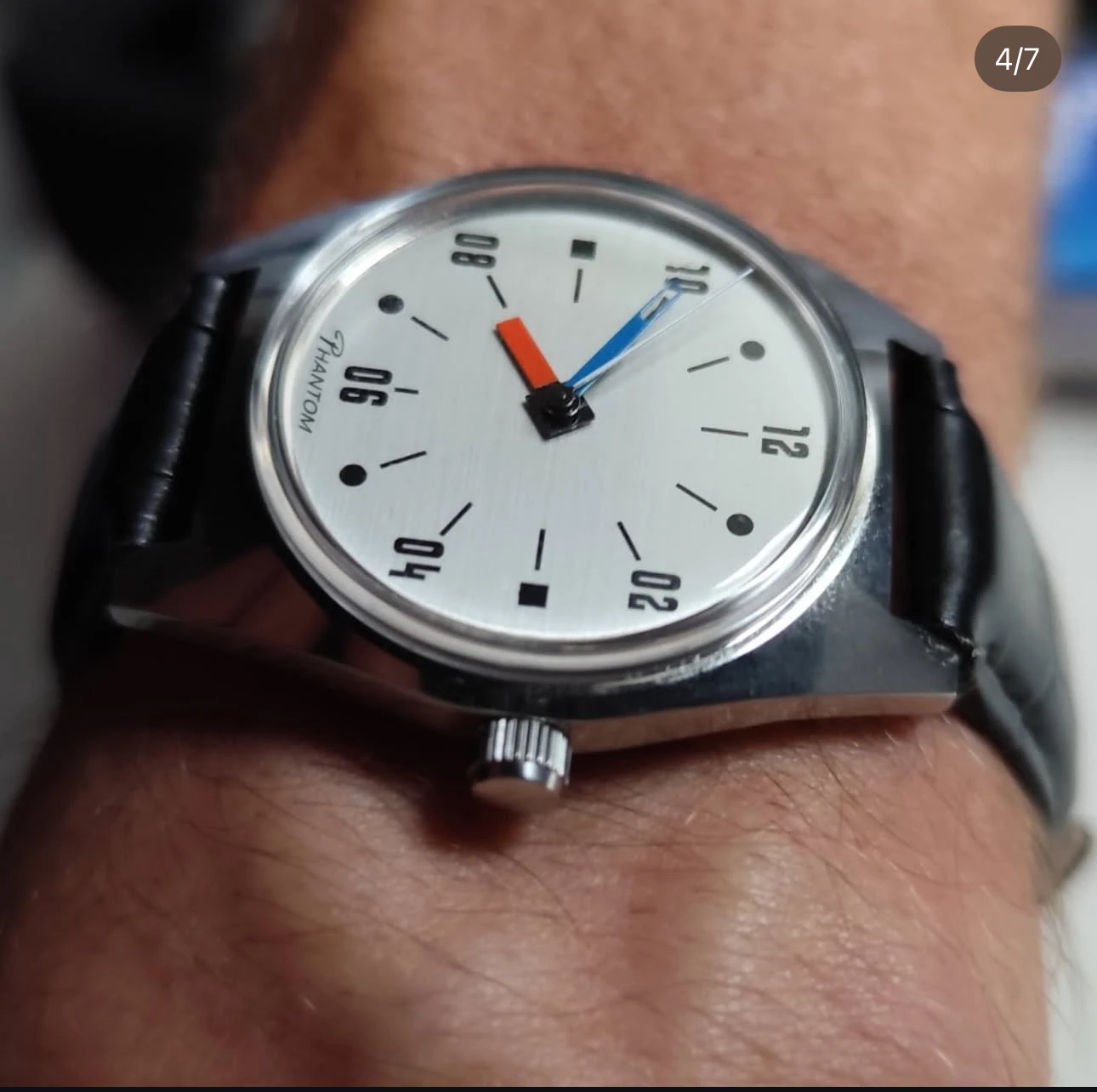 7120 Handaufzug-Mechanische Uhr für Herren 36mm Retro Business Zeitmesser Klassische Schlichte Paaruhr Image