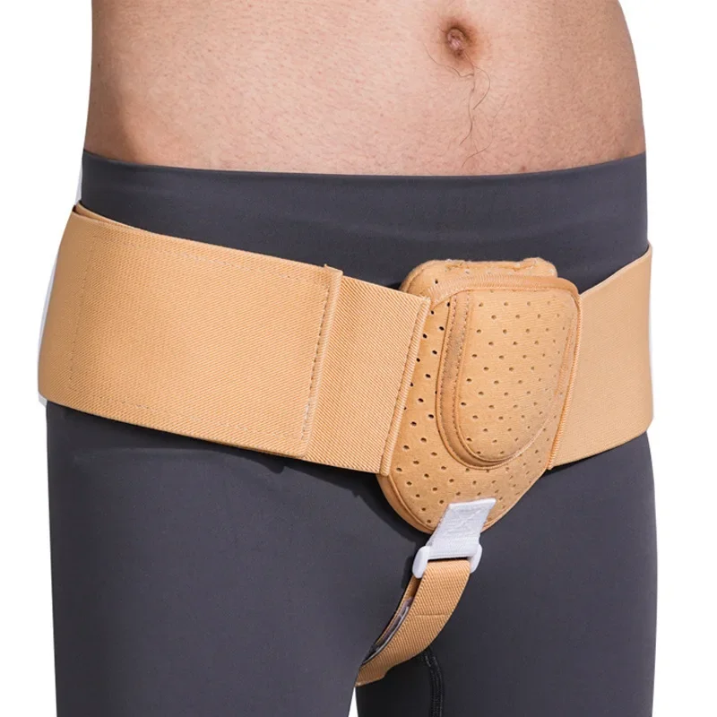 Herniengürtel zur Unterstützung bei Leisten- und Sportbrüchen, Schmerzlinderung, Erholungsgurt, atmungsaktive Herniengürtel Image