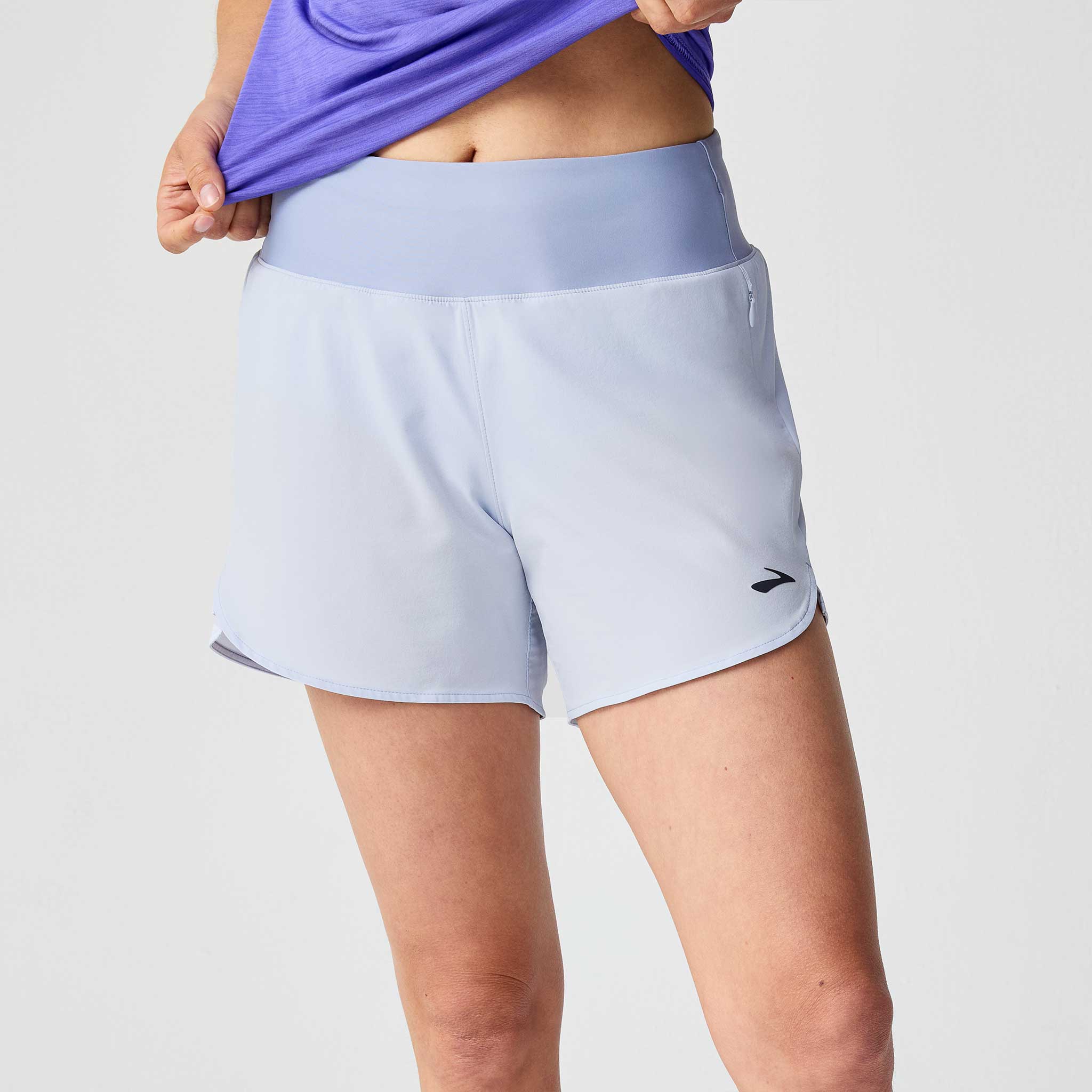 Brooks Chaser 5" Short 2.0 Women's Running Apparel Halogen Blue/Dark Halogen