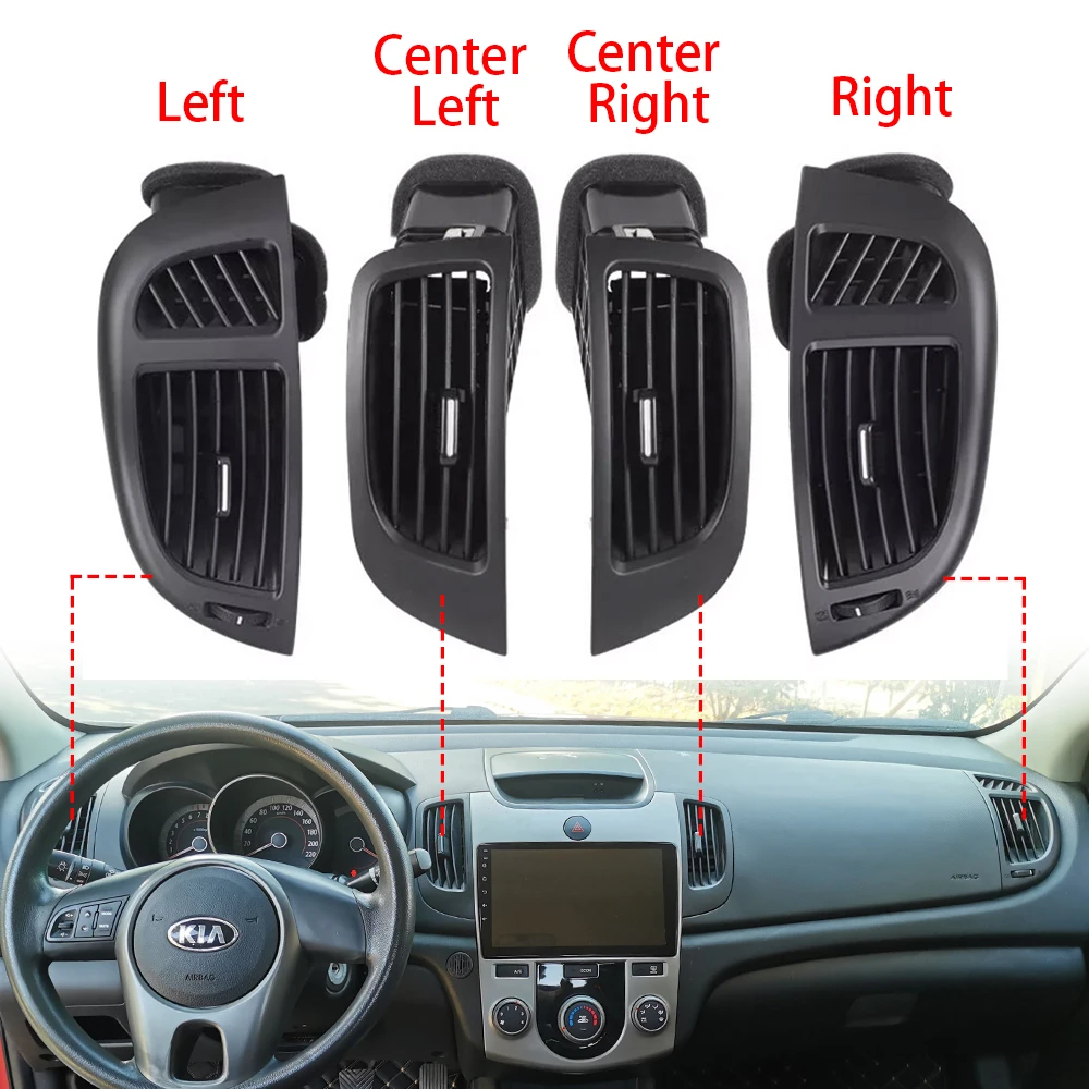 Armaturenbrett Klimaanlage Steckdose für KIA Forte Cerato 2008-2013 Auto LED Vorne Links Rechts Armaturenbrett 974301M100 Autos innen Image
