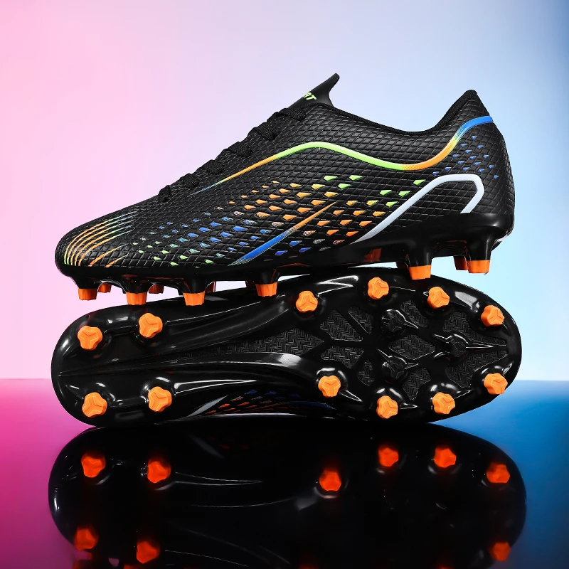 Größe 31–44 Fußballschuhe für Herren und Damen, Futsal-Turnschuhe, rutschfeste Outdoor-Fußballschuhe für Kinder, leichte Herren-Sportschuhe