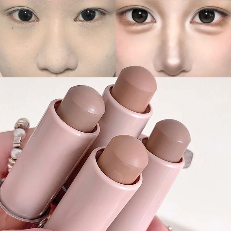 Feuchtigkeitsspendender Seidiger Dreidimensionaler Konturstift Langanhaltend Natürlich Matt Einfarbig Geeignet für Nasen-Schattierung Make-up Konturierung Image