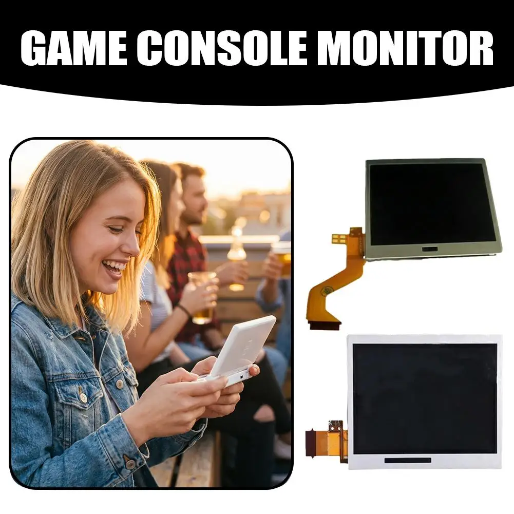 Neuer oberer LCD-Bildschirm für NDSL NDSLITE NDS Lite Display, unterer LCD-Bildschirm-Ersatz für Nintendo Image