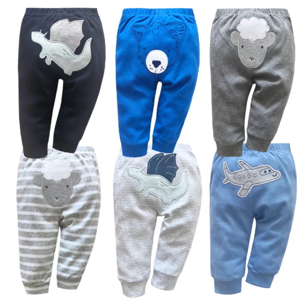 1 Stück Neugeborenen-Hose 3-24 Monate Frühling Herbst Baby-Leggings Baumwolle Säuglingshose Unisex Mädchen PP-Hose Kinderkleidung Image