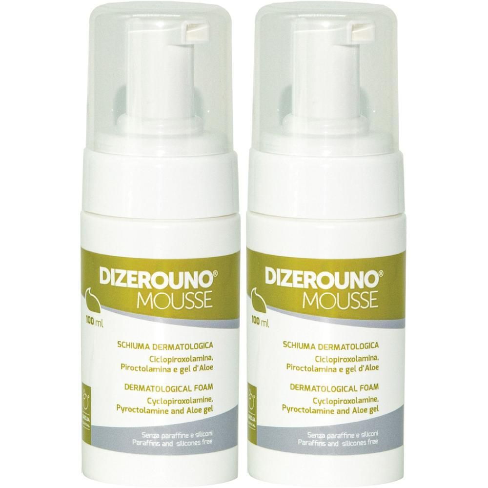 Dizerouno Mousse 100 Ml 2x100 ml Schiuma