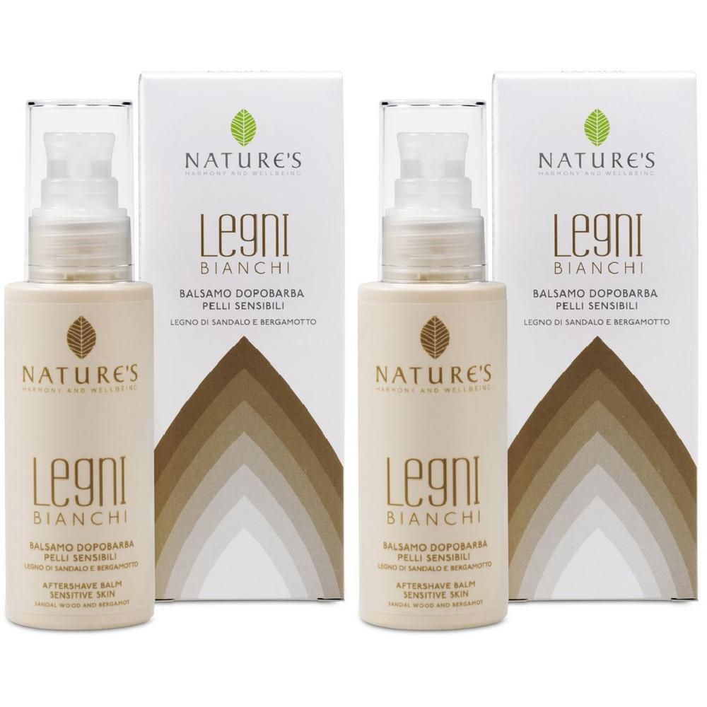 Nature'S Legni Bianchi Fluido Balsamo Dopobarba 100 Ml 2x100 ml