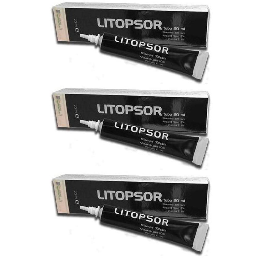 Litopsor Crema 20ml 3x20 ml