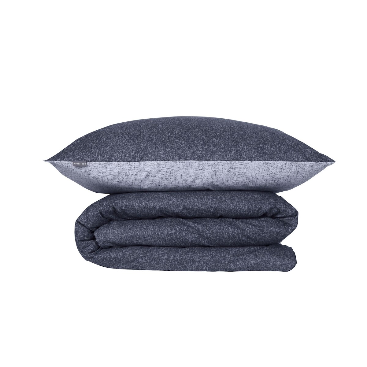 Schiesser Bettwäscheset Vinnie - Renforcé - 2-teilig - 155 x 220 cm - Plum Image