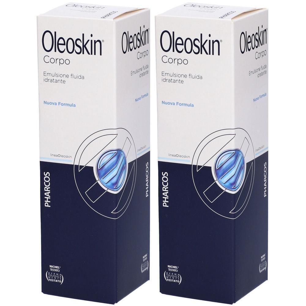 Oleoskin Corpo Pharcos 250 Ml 2x250 ml Emulsione