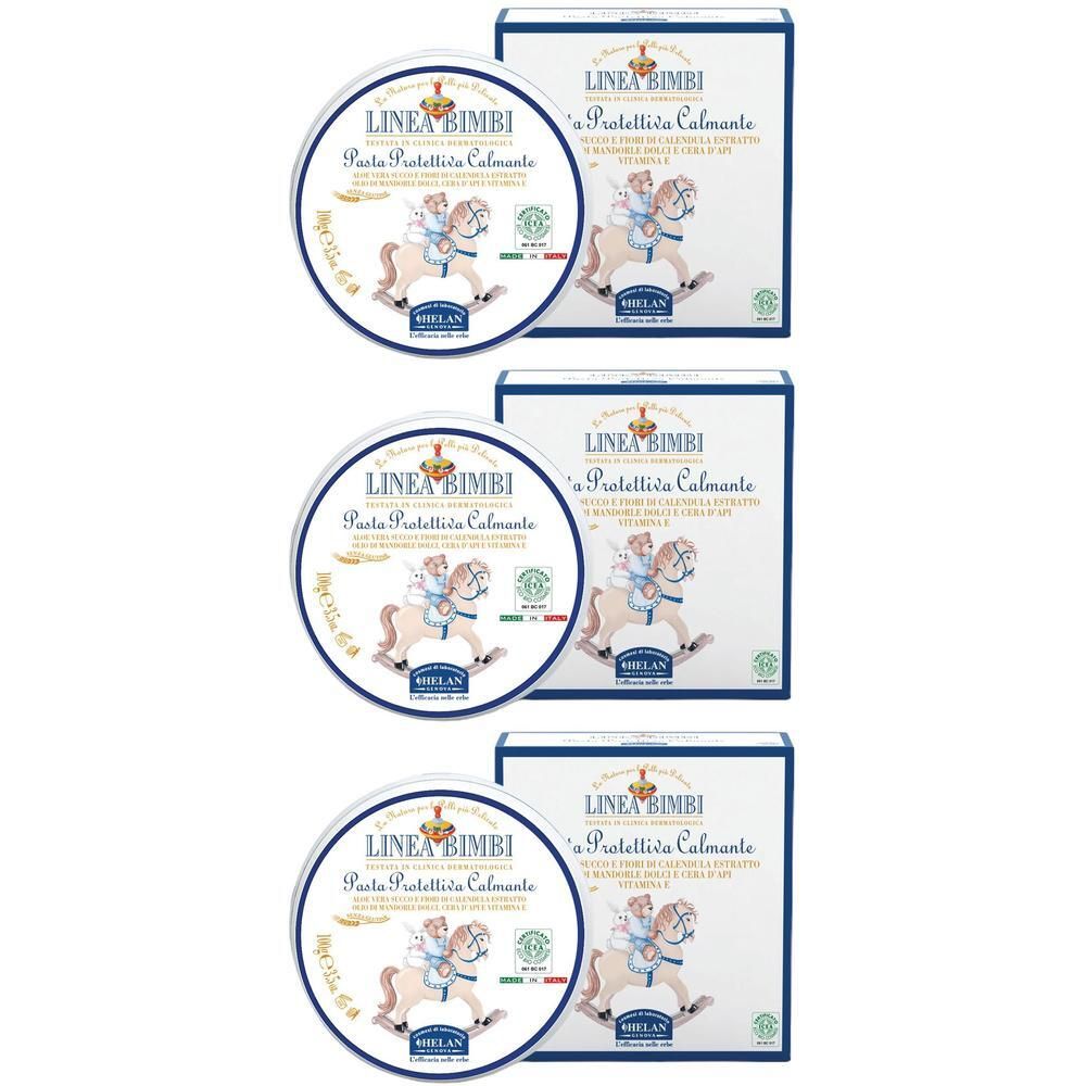 Helan LINEA BIMBI Pasta Protettiva Calmante 3x100 g