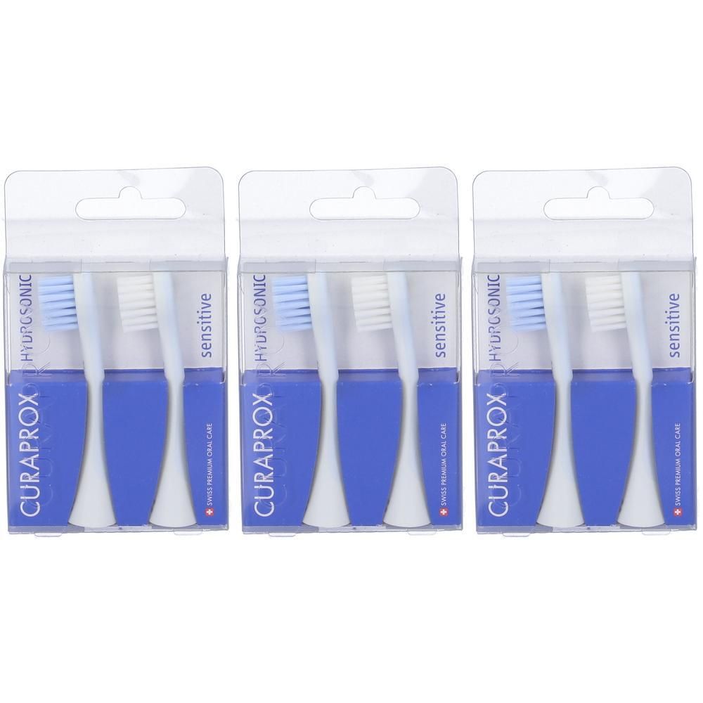 Curaprox Hydrosonic Ortho/Pro Brush Head Sensitive Duo-Pack 3x1 St