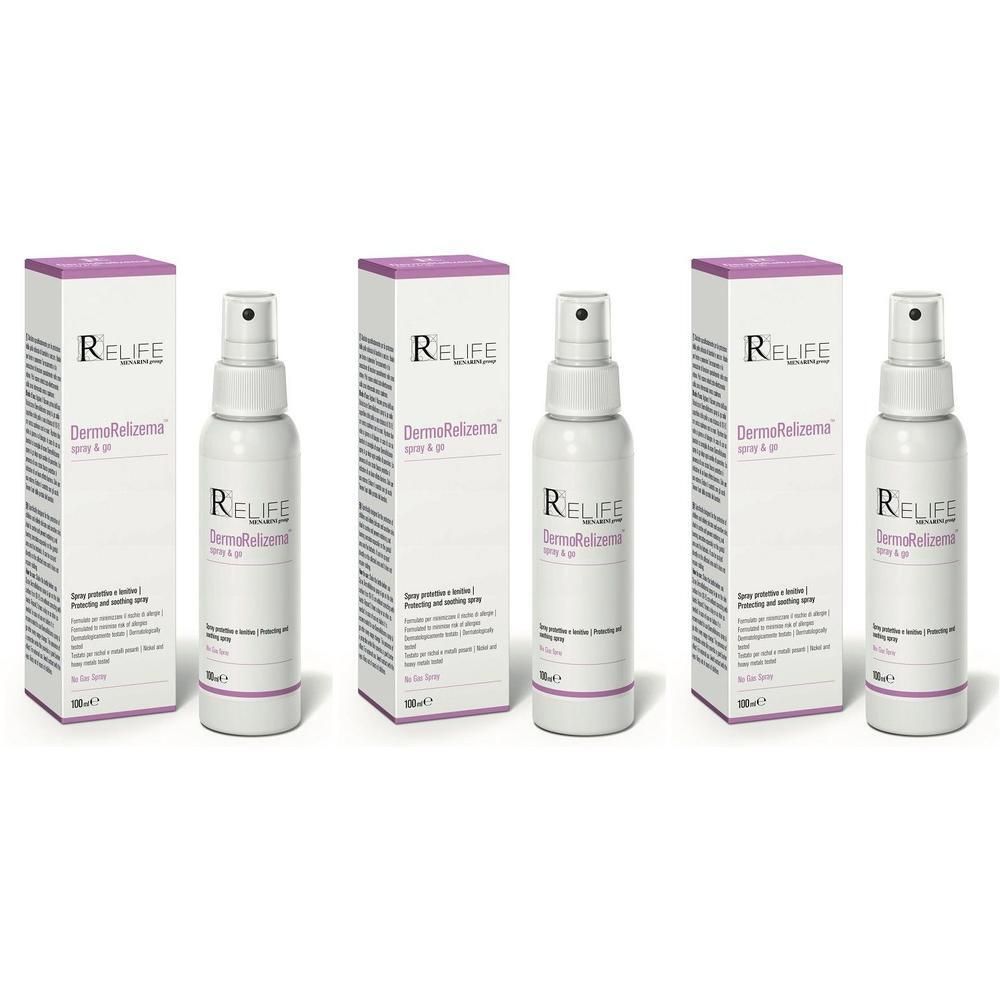 Relife Dermorelizema Spray & Go 3x100 ml