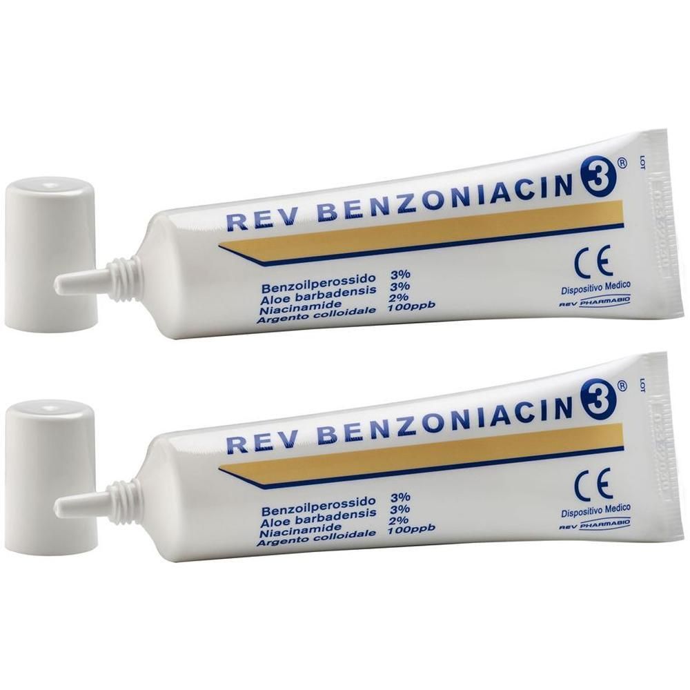 Rev Benzoniacin 3 2x30 ml Crema