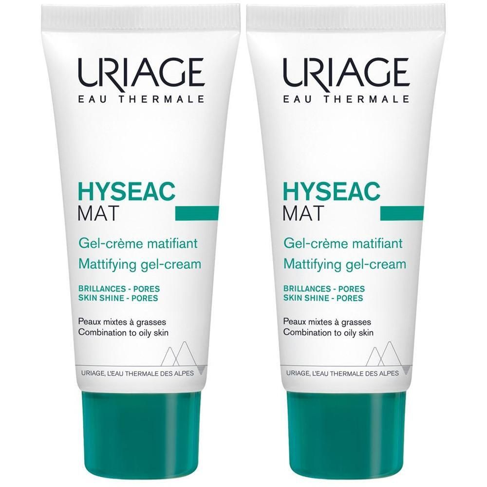 URIAGE HYSEAC MAT Gel crema idratante opacizzante pelle grassa, lucida