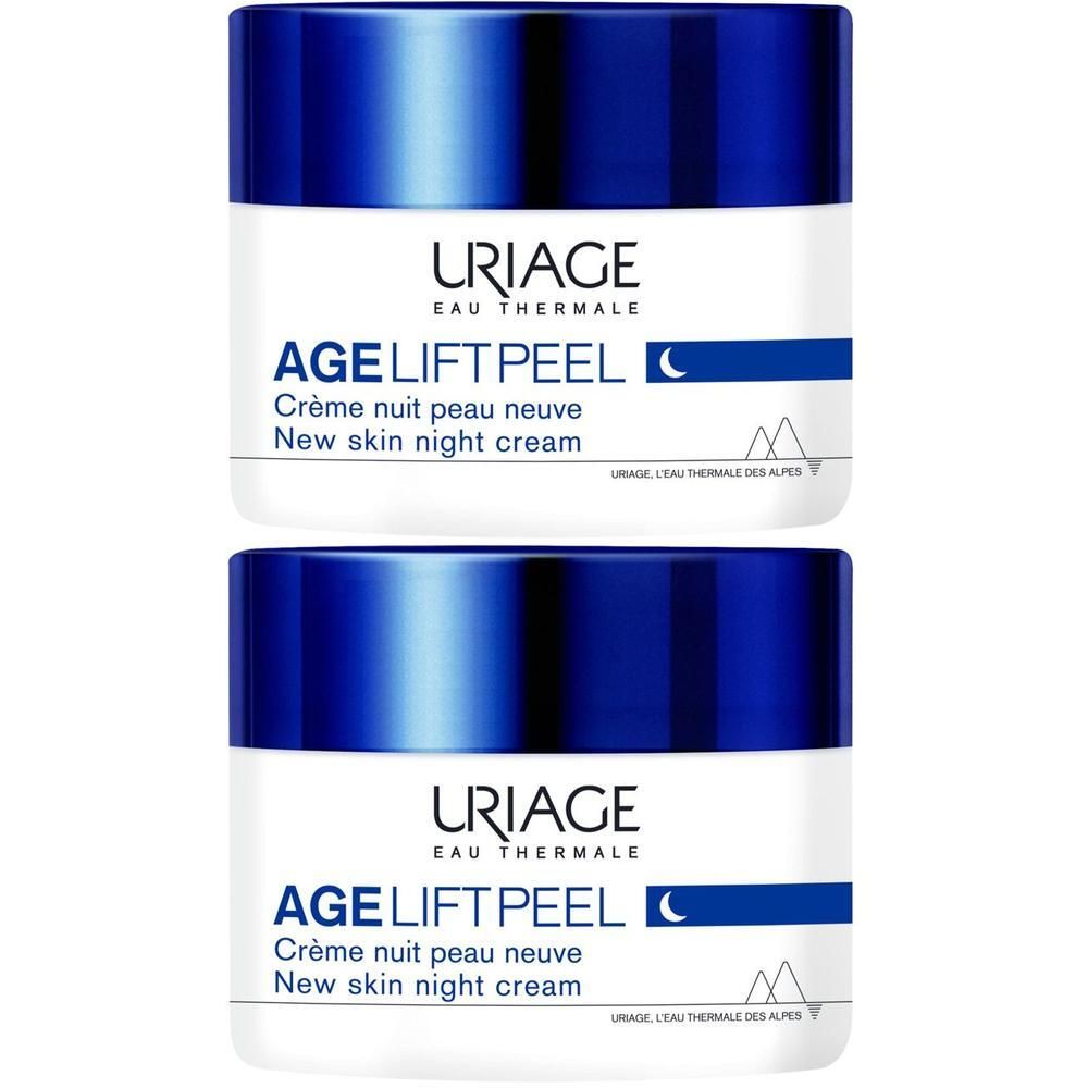 URIAGE AGE LIFT PEEL Crema notte pelle nuova 2x50 ml