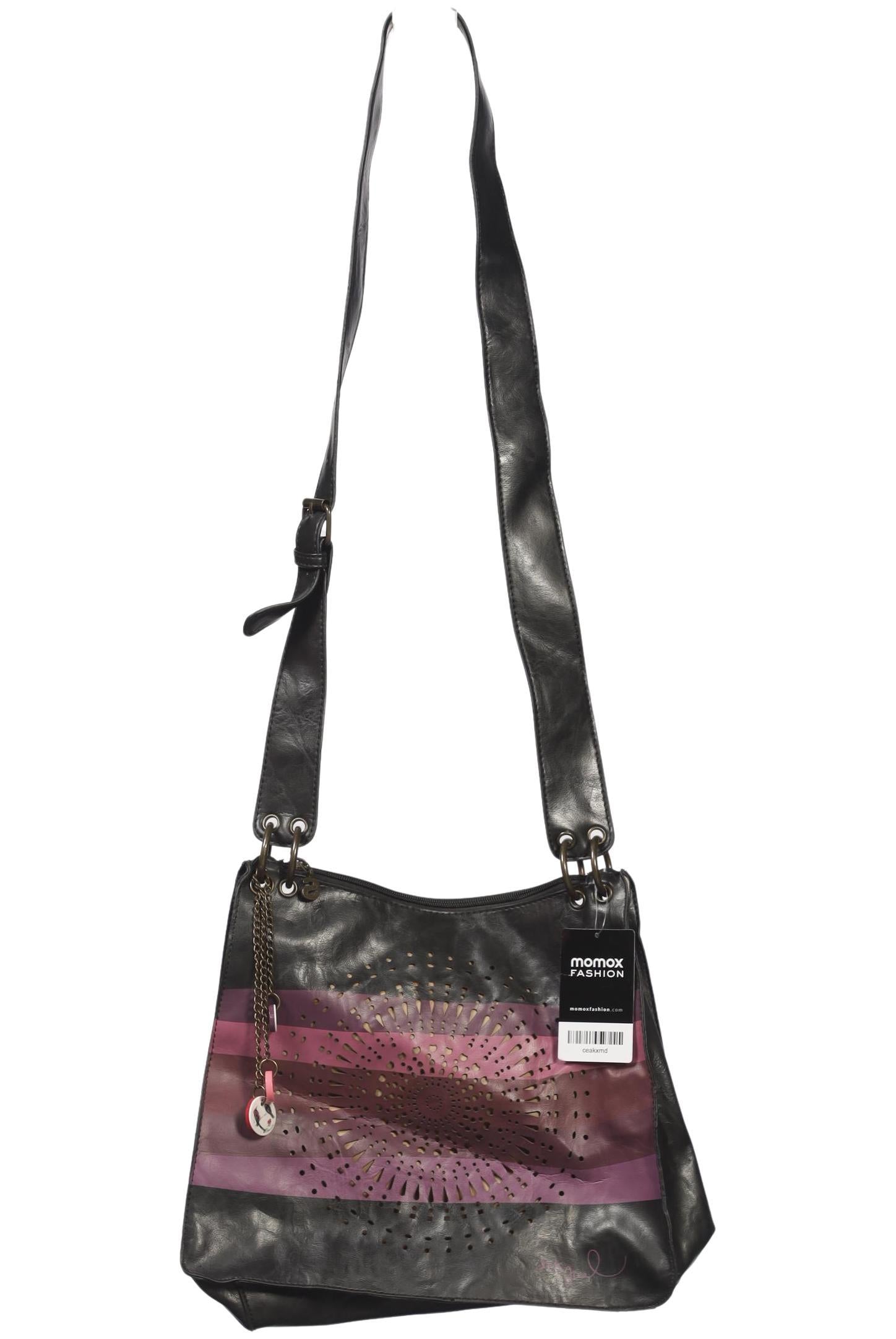 Desigual Damen Handtasche gross, Gr. , Braun, Kunstleder