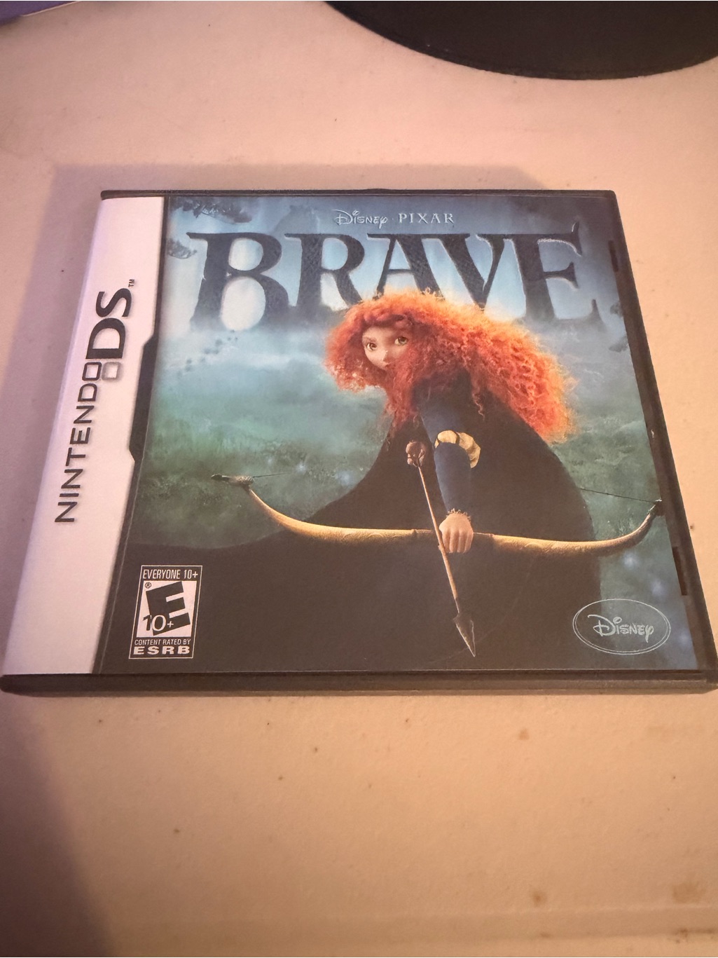 Disney Video Games & Consoles | Disney Brave Nintendo Ds Game Back Cover - Red Hair & Blue Green Artwork | Color: Blue/Red | Size: Os