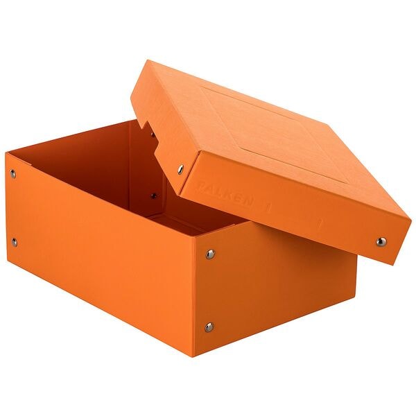 Falken Aufbewahrungsbox »PURE« 18/25/10 cm 1 Stück orange, 10x25 cm