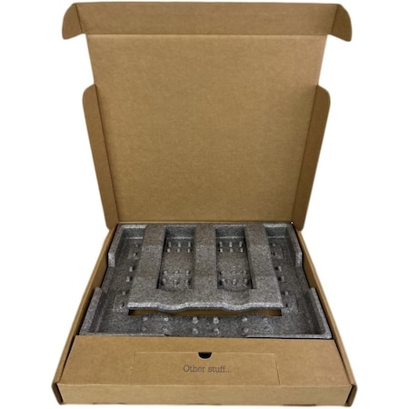 EPE USA LTC-S003-10 17.5 in x 16.5 in x 2 in Laptop Shipping Box, Kraft,