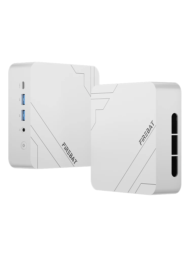 FIREBAT F1 Mini-PC AMD Ryzen 5 7640HS LPDDR5 24GB RAM M.2 PCIe 512GB SSD WiFi6 BT5.2 2500M LAN Windows11 Desktop-Computer