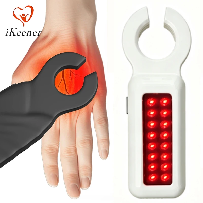 Neuer Venenfinder: Medizinisches Venenortungsgerät mit LEDs, Infrarot-Venenscanner, Handgehaltene Venenfinder-Lampe für Pflegekräfte und Injektionen Image