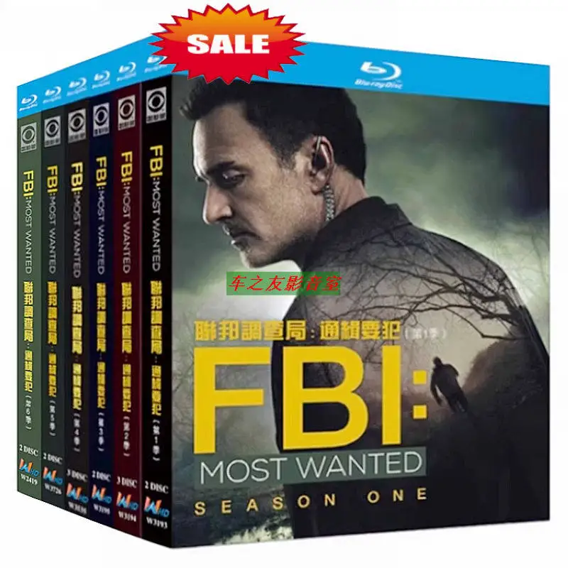 FBI : Les plus recherchés Saisons 1-6 Coffret Blu-ray 12 DVD