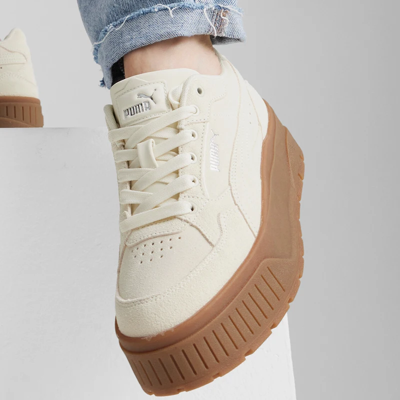 Puma Authentic Current Season Neue Damen-Plateau-Sneaker im Retro-Stil, klassische Low-Top-Freizeitschuhe 397462-04