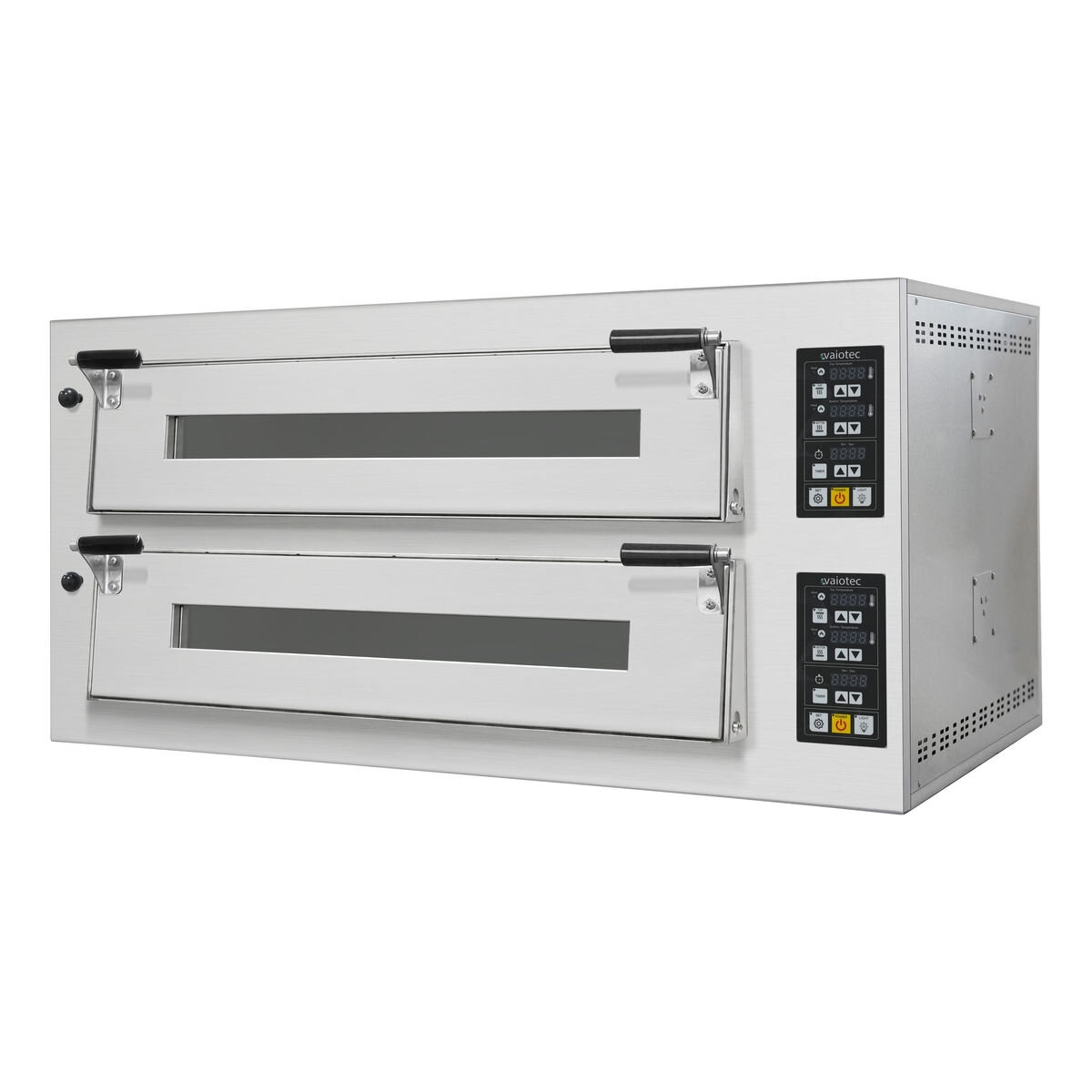 vaiotec TOPLINE Elektro Pizzaofen 4+4 x 34 cm, digitales Thermostat, 1100 x 835 mm Image
