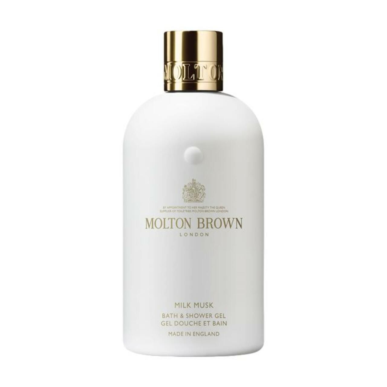 Molton Brown Gel bagno e doccia Latte Muschio 290 ml Schiuma da
