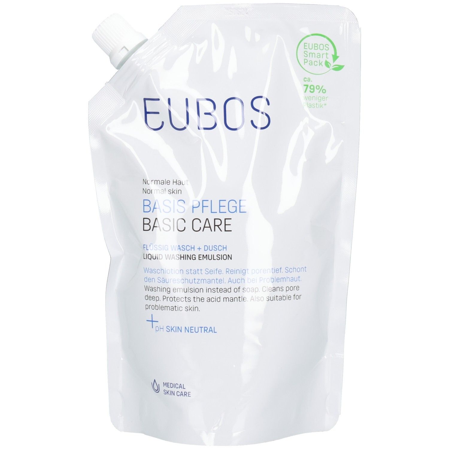 EUBOS® Detergente Liquido Ricarica 400 ml Sapone liquido