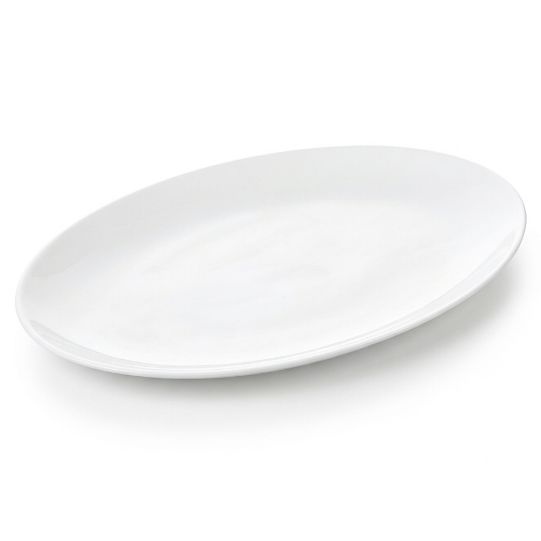 Wilmax England Wilmax Platte 36 cm aus Porzellan, Weiß WL-992023/A Image
