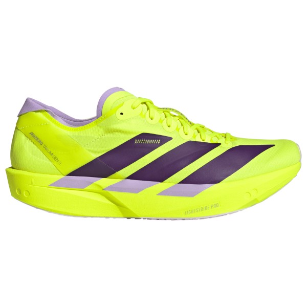 adidas - Adizero Takumi Sen 11 - Runningschuhe UK 7,5 | EU 41 gelb/lila