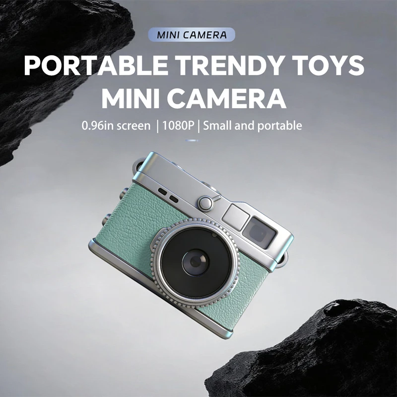 Nouvel appareil photo numérique 4K Mini CCD avec autofocus, caméra de vlogging HD 48MP, appareil photo numérique compact rétro pour la photographie de voyage et le vlogging