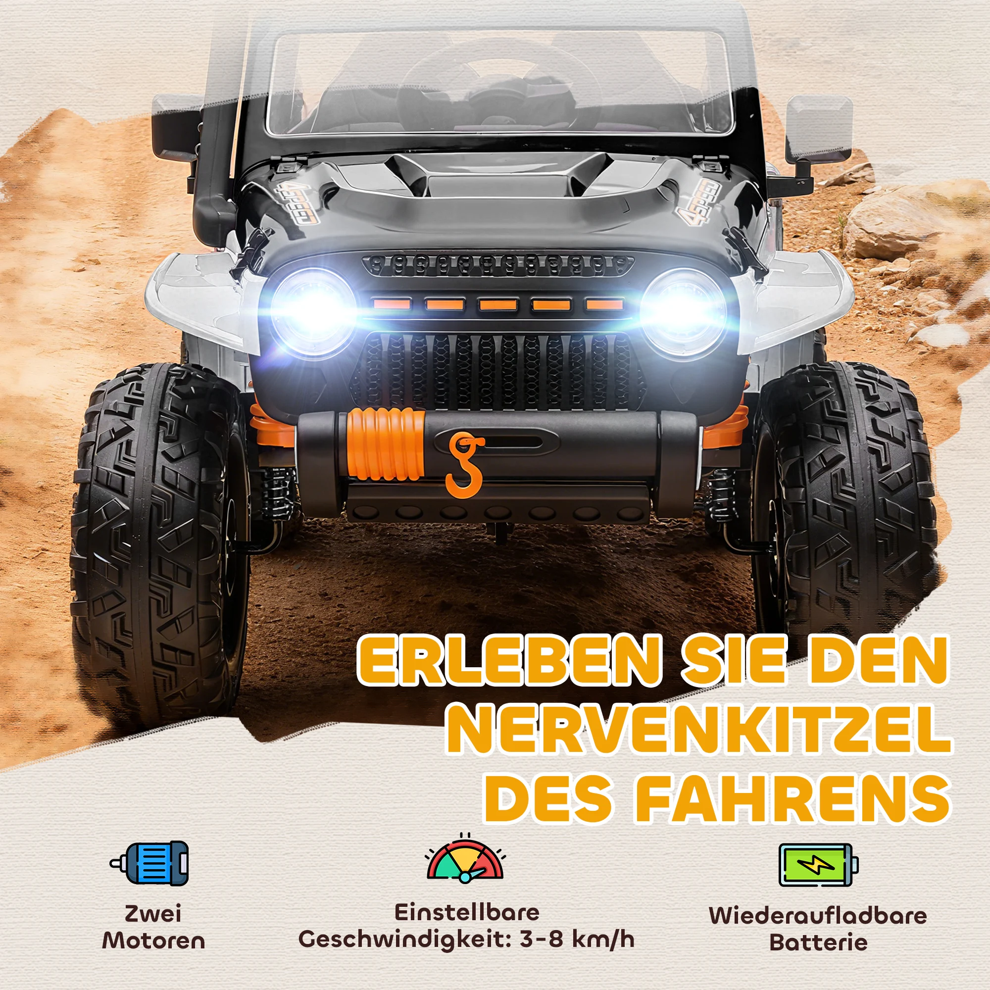 Voiture électrique pour enfants, batterie 12V, avec siège parent-enfant, télécommande, musique, haut-parleur, lumière LED, 3-8 ans, blanche, voiture jouet électrique, poussette électrique, voiture