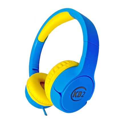 CONTIXO KB2 Blue KB2 Premium Kids Headphones, Blue