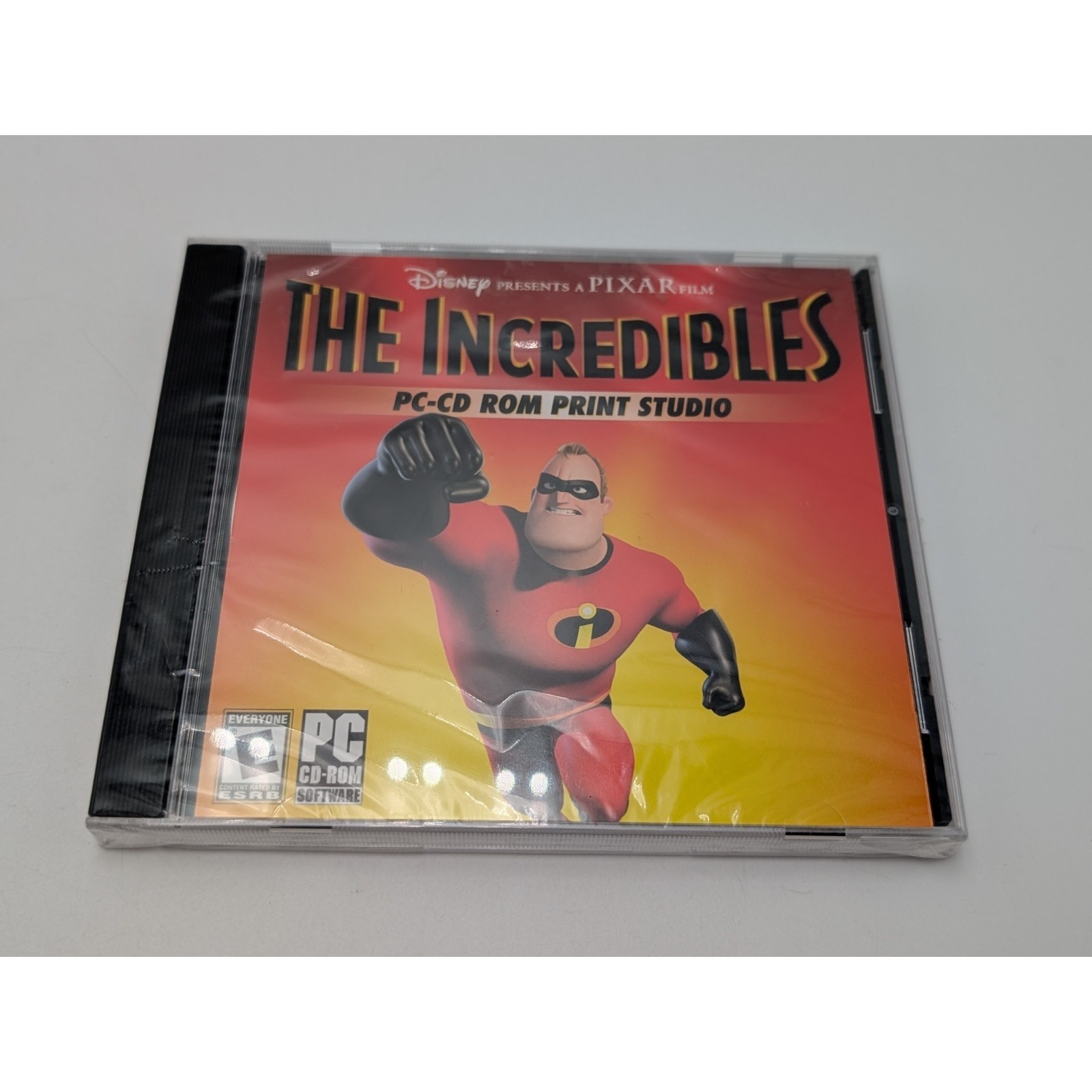 Disney Video Games & Consoles | The Incredibles Pc Cd-Rom Print Studio Disney Pixar Windows 98/Me/Xp New Sealed | Color: Red | Size: Os