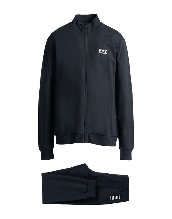 Midnight Tracksuit Cotton, Elastane - Blue - EA7 Sweats