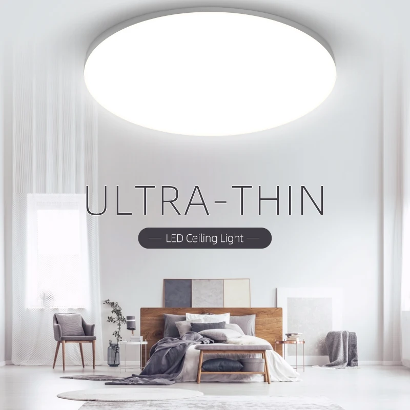 Moderne Led-Panel Decke Lichter 165-265V Led-deckenleuchte für Wohnzimmer Schlafzimmer Küche LED Beleuchtung Wohnkultur led-Panel Lampe