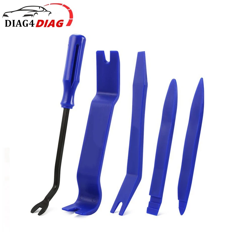 Kunststoff Auto Demontieren Werkzeuge Kit Auto Radio Tür Clip Panel Trim Dash Audio Entfernung Installer Hebeln Kit Refit Set Image