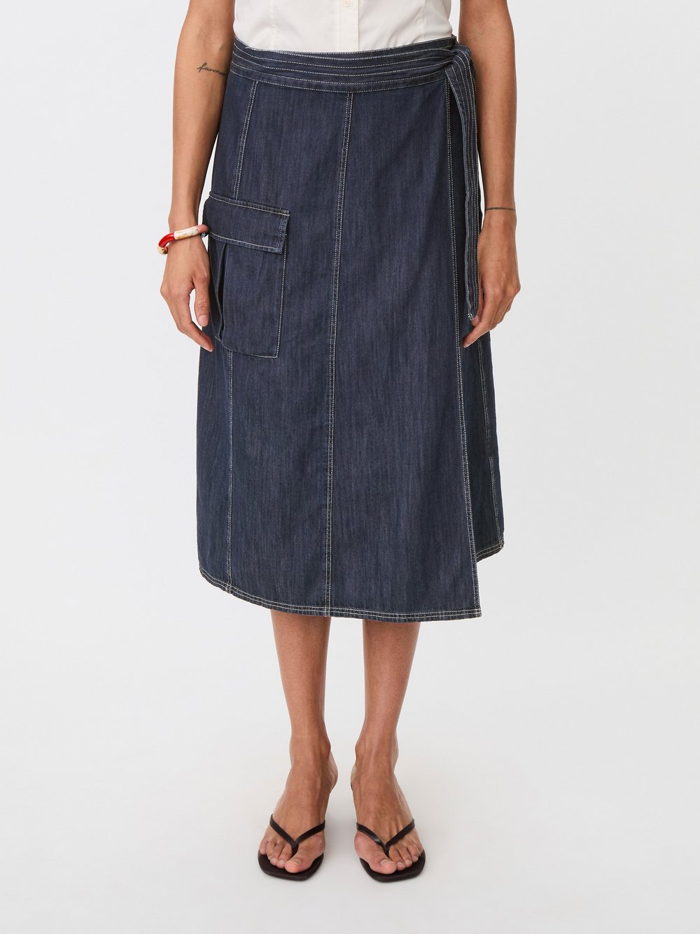 Masai Midirock Damen denim, 36