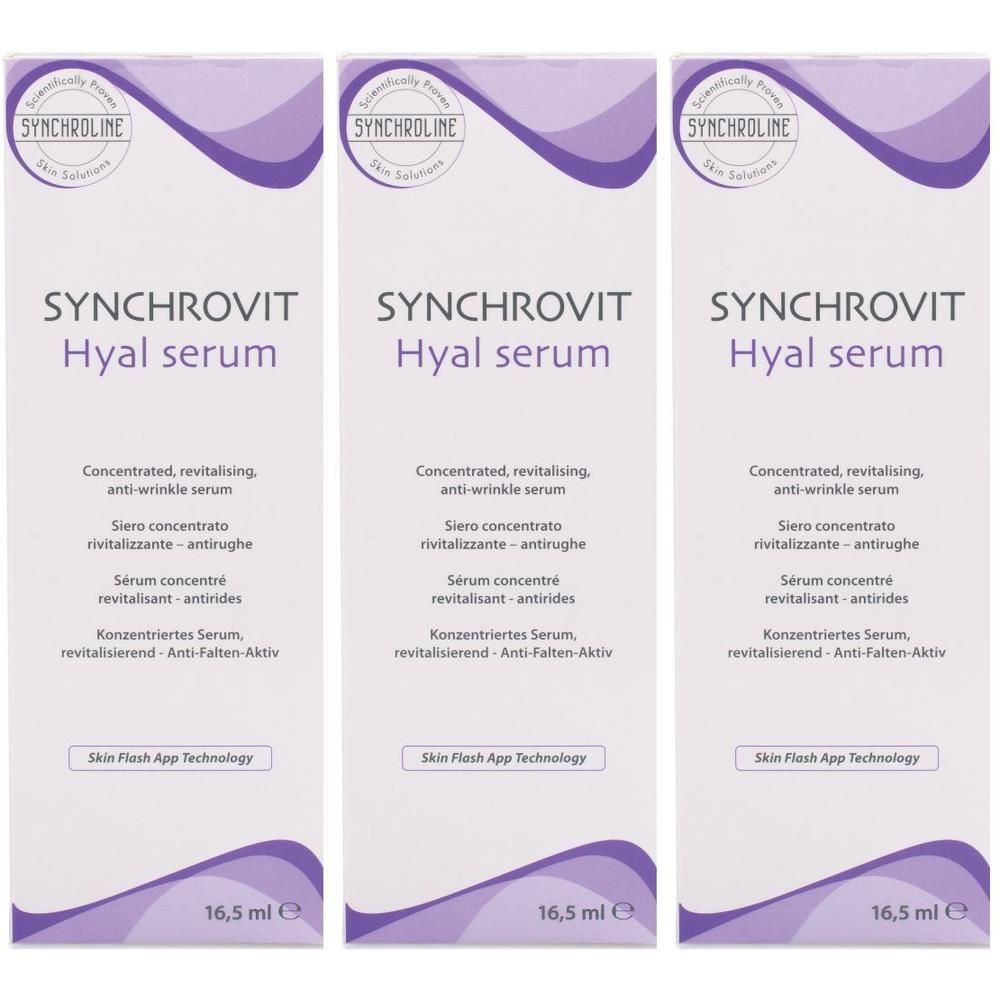Synchrovit Hyal Serum 3x16,5 ml