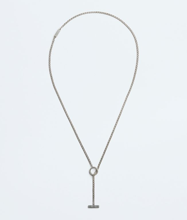 Veneta Chain Necklace - Blue - Bottega Veneta Necklaces