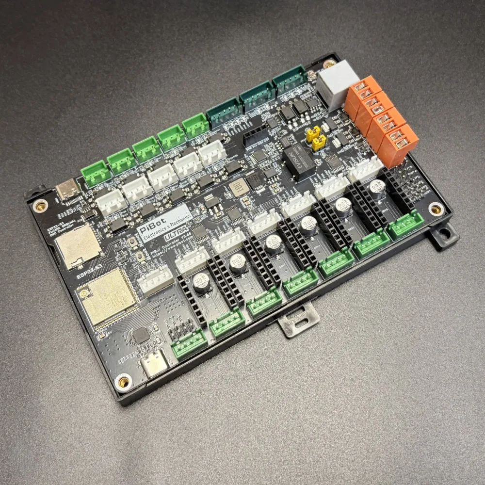 PiBot FluidNC grblHAL ESP32-S3 6+1 Achsen CNC-Controller V5.88 Ultra Image