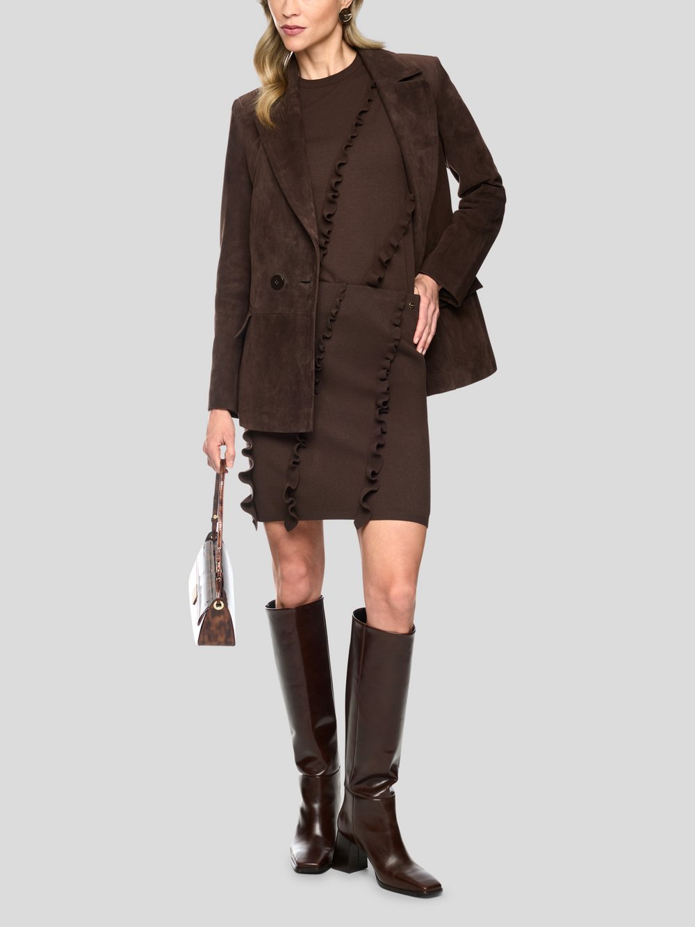 Marc Cain Rock Damen braun, 36