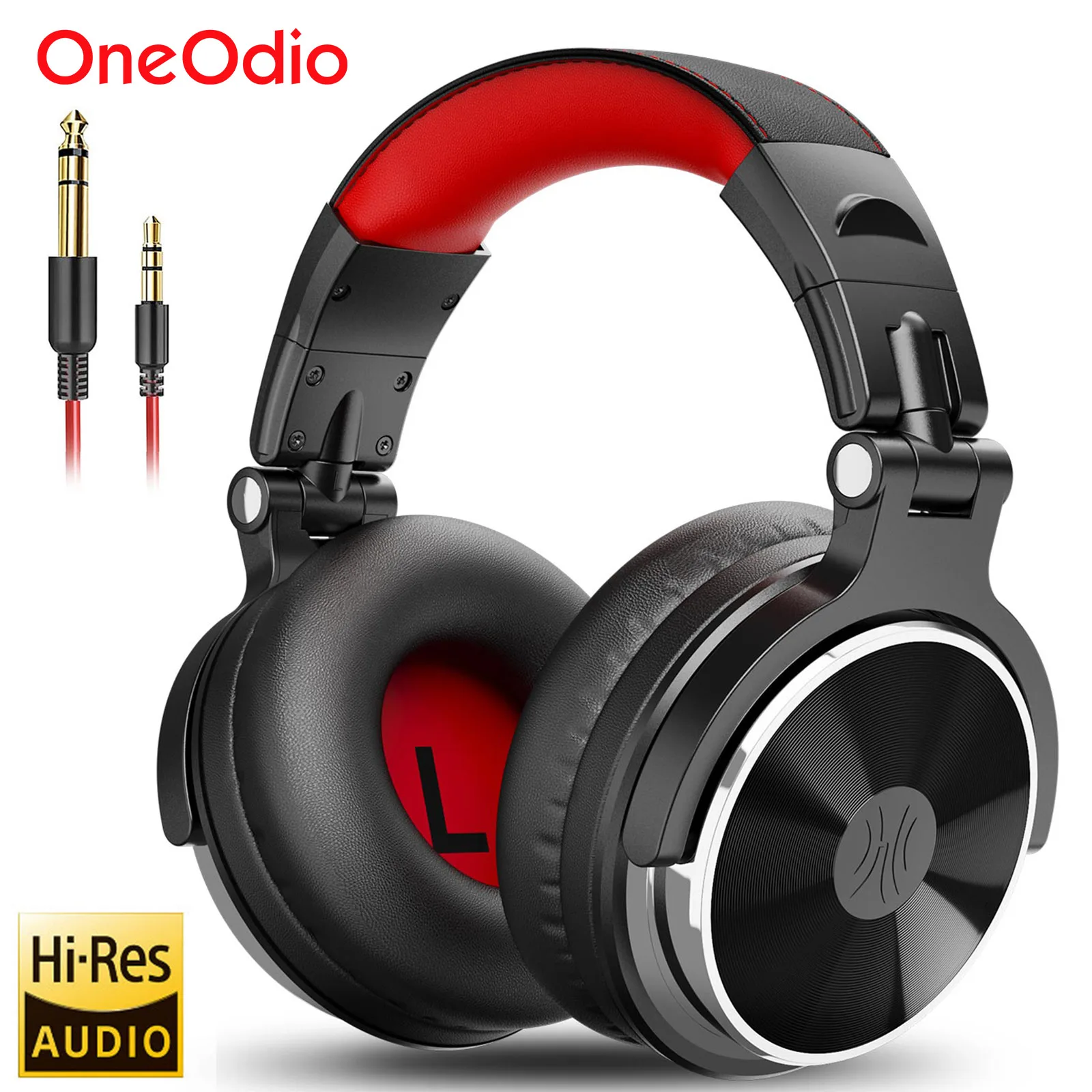 Oneodio Professionelle DJ Kopfhörer Über Ohr Studio Monitor Headset Mit Mikrofon HIFI Wired Bass Gaming Headset Für Telefon