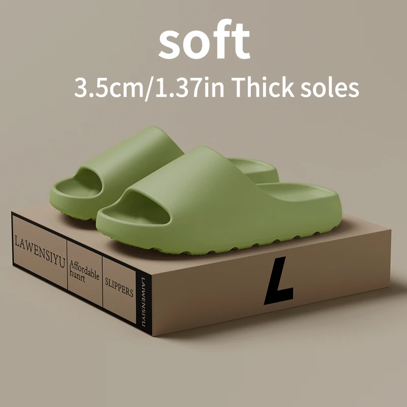 Große Größe 45 46 47 Herren-Freizeitschuhe für Herren und Damen, EVA-Hausschuhe mit weichen Sohlen, leichte Hausschuhe, hochwertige, exklusive Markenrutschen