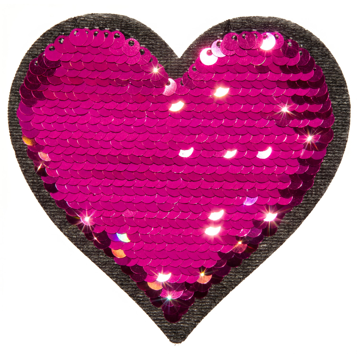 Kleiber Wende-Applikation Herz, 9 cm