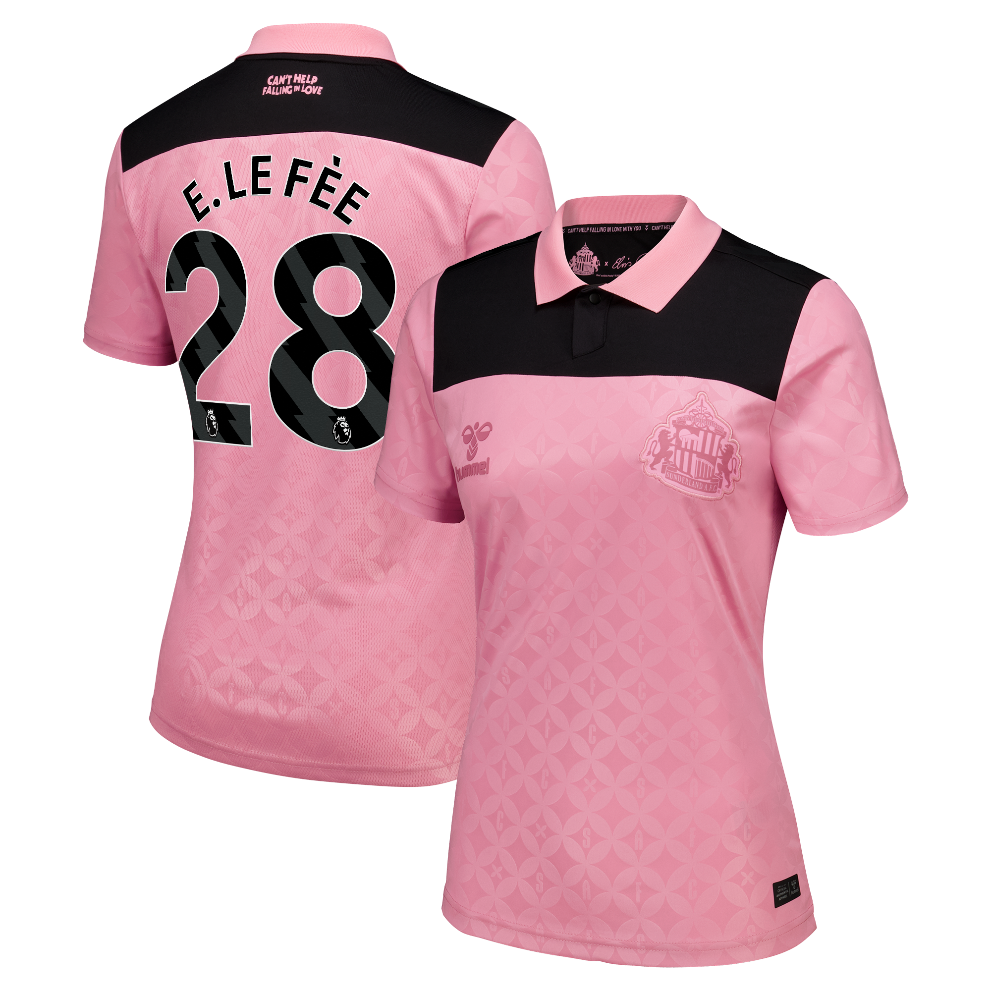 Sunderland x Elvis Hummel Auswärtstrikot 2026/27 - Damen mit Aufdruck E. Le Fée 28