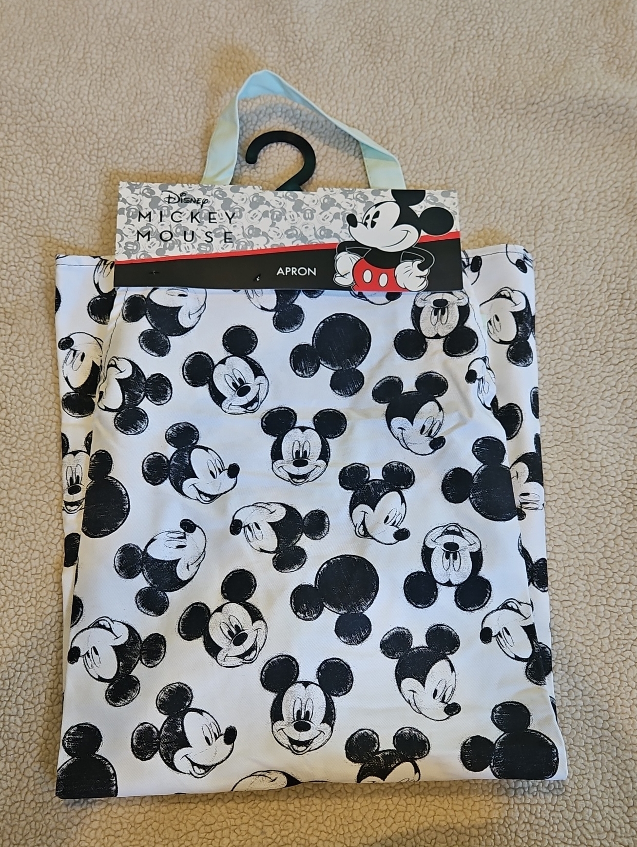 Disney Kitchen | Disney Black & White Mickey Mouse Kitchen Apron | Color: Black/White | Size: Os