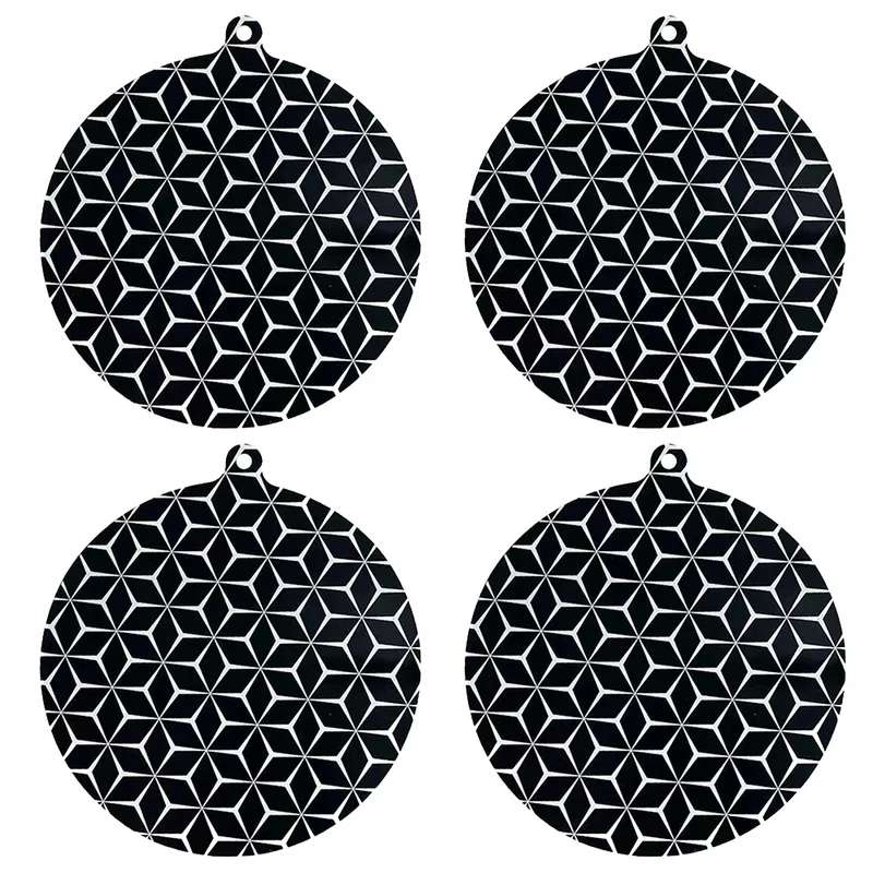 4 PCS/2 PCS/1 PCS induktion kochfeld schutz matte induktion herd dichtung runde silikon induktion kochfeld schutz matte 22 cm Image
